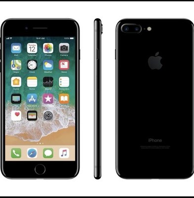 スマートフォン本体 iPhone 7 Plus Jet Black 128 GB SIMフリー