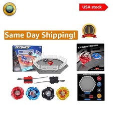 Gyro X Stadium Battling Set - Perfect Boys Birthday Gift with 4 Colorful Tops