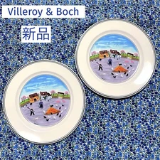 Villeroy & Boch Naif POUlTRYFARM Plates, Set of 2
