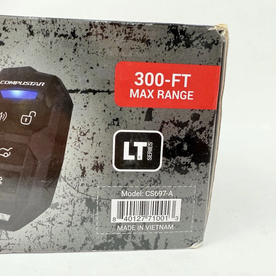 Compustar CS697-A All-in-One 1-Way Security System - Black - Brand New Open Box - Image 4 of 4