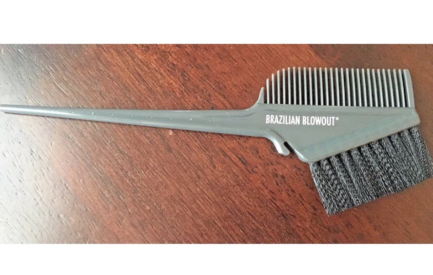 10 Ct BRAZILIAN BLOWOUT STYLIST COMB AND BRUSH APPLICATOR TWO IN ONE TOOL  2-3/8