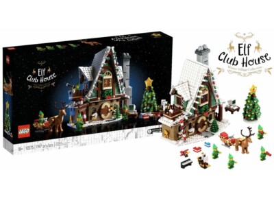 LEGO 10275 Elf Club House - Icons Winter Village Christmas - Brand New AU