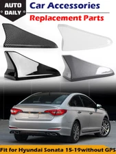 For 2015~2019 Hyundai Sonata-Elantra Ebony Black Shark Fin Roof Antenna Cover