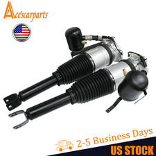 2x Rear Air Suspension Shocks Struts For Audi A8 A8L S8 D3 4E Quattro 4.2L 02-10