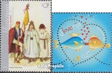 Timbres slovénie 2009 Mi 701,702 (complète edition) neuf avec gomme originale 20