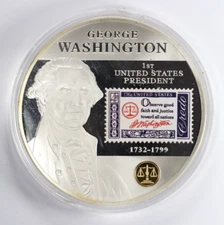 George Washington Don't Tread on Me Commemorative Proof