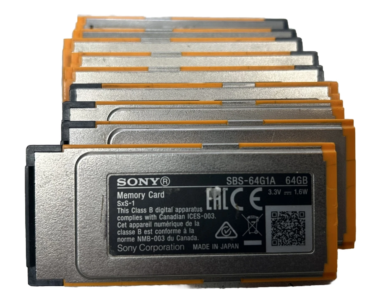 Sony SxS 64 GB Camera Memory Cards for sale | eBay