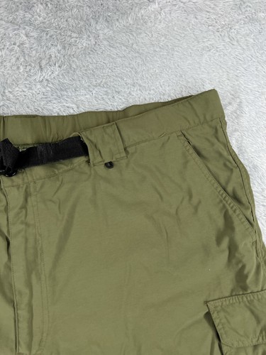 Boy Scouts Shorts Men Extra Large Green Cargo Switchback Belted Nylon 42x8 READ - Picture 5 of 15
