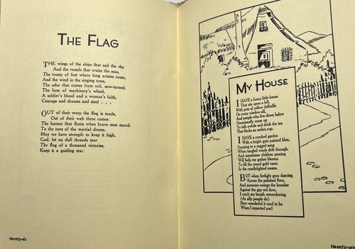 1933 Poem Book Souvenirs By Helen Welshmen Illustrated Booklet Excellent Conditi - Picture 6 of 6