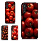 For iPhone SE4 16e 14 15 16 Plus Pro Max Texture tomatoe Red full TPU Phone Case