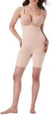 SPANX Women's Seamless High Waisted Short Shapewear Soft Nude