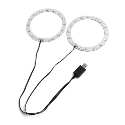 Gaming LED Light Circle For Consoles With Sound Activated Color Model