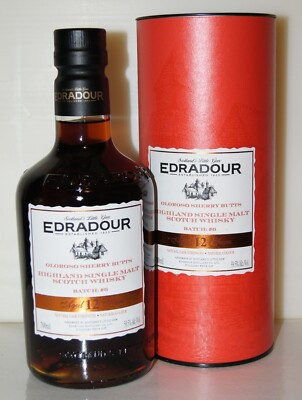 Edradour 12y 2012 59,5% Sherry Cask Strength Batch #6 bottled 19.03.2025 0.7L