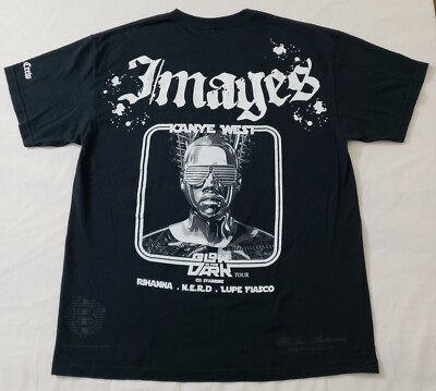 Vtg Kanye West Glow In The Dark Tour T 