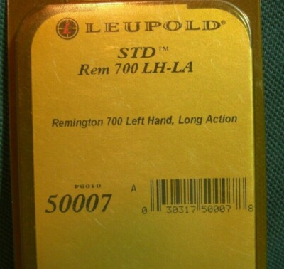 New. LEUPOLD STD 50007 Scope Base. 
