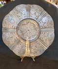 MacBeth-Evans American Sweetheart Pink Depression Glass 12" Salver Plate 1930-19