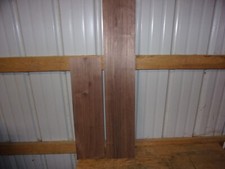 2 PC WALNUT LUMBER WOOD KILN DRIED BOARDS 3/4" THICK LOT 1985V FLAT