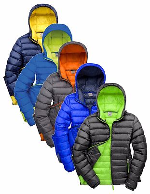 Result Womans Womens Ladies Contemporary Fit Padded Jacket with Hood