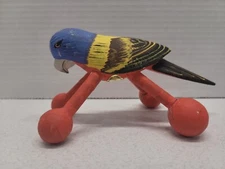 Alan Stuart Creations Parrot New York Hand Painted In The Philippines 3" x 6"