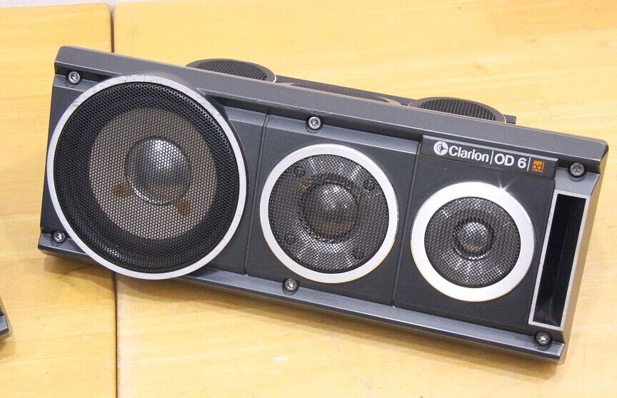 Clarion OD6 Vintage Car Speaker TS-X od Tested Working Old Clarion OD6 Vintage Car Speaker TS-X od Tested Working Old
