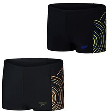 Speedo Plastisol Placement Aquashort Badeshorts Badehose Kinder Jungen