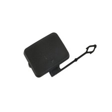 Cubierta de gancho de ojo de remolque para parachoques trasero izquierdo sin pintar para BMW X5 E70 2006-2011