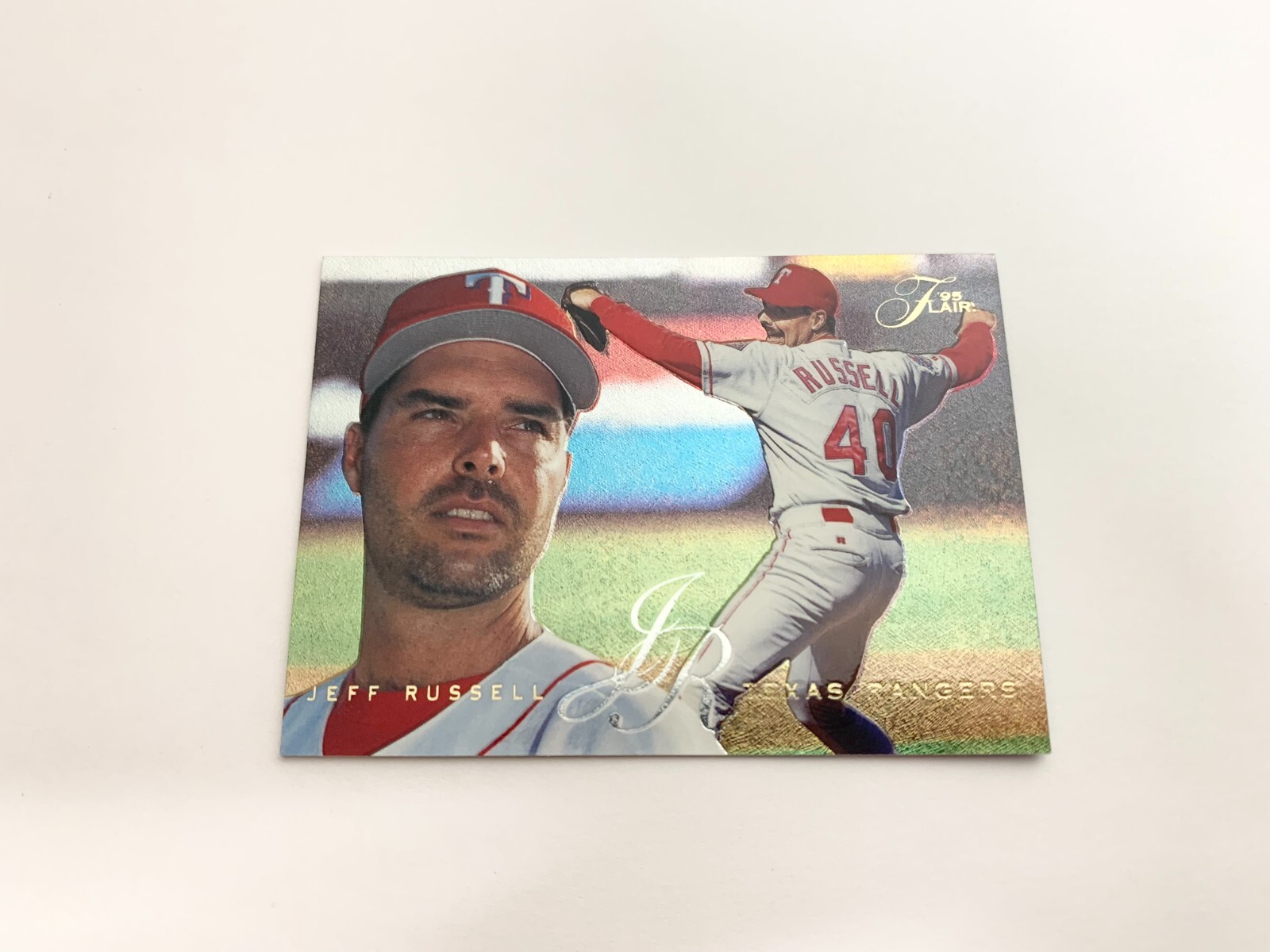 Jeff Russell 95 Flair 1995 Fleer Baseball Card # 310