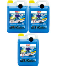 SONAX AntiFrost + KlarSicht Konzentrat Citrus 3x5 = 15 Liter Scheibenfrostschutz