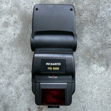 Promaster FTD 5500 MODULE Shoe Mount Camera Flash for Canon Minolta Not Tested