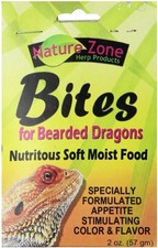 Reptile, Nature Zone Bites for Bearded Dragons 2 oz 