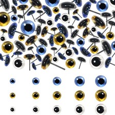 150 Pcs Glass Eyes 6-12mm For Crafts