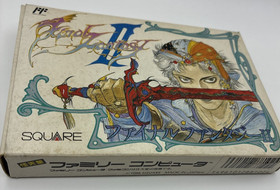 Final Fantasy II 2 Famicom FC Japan Import Square w/Box Manual