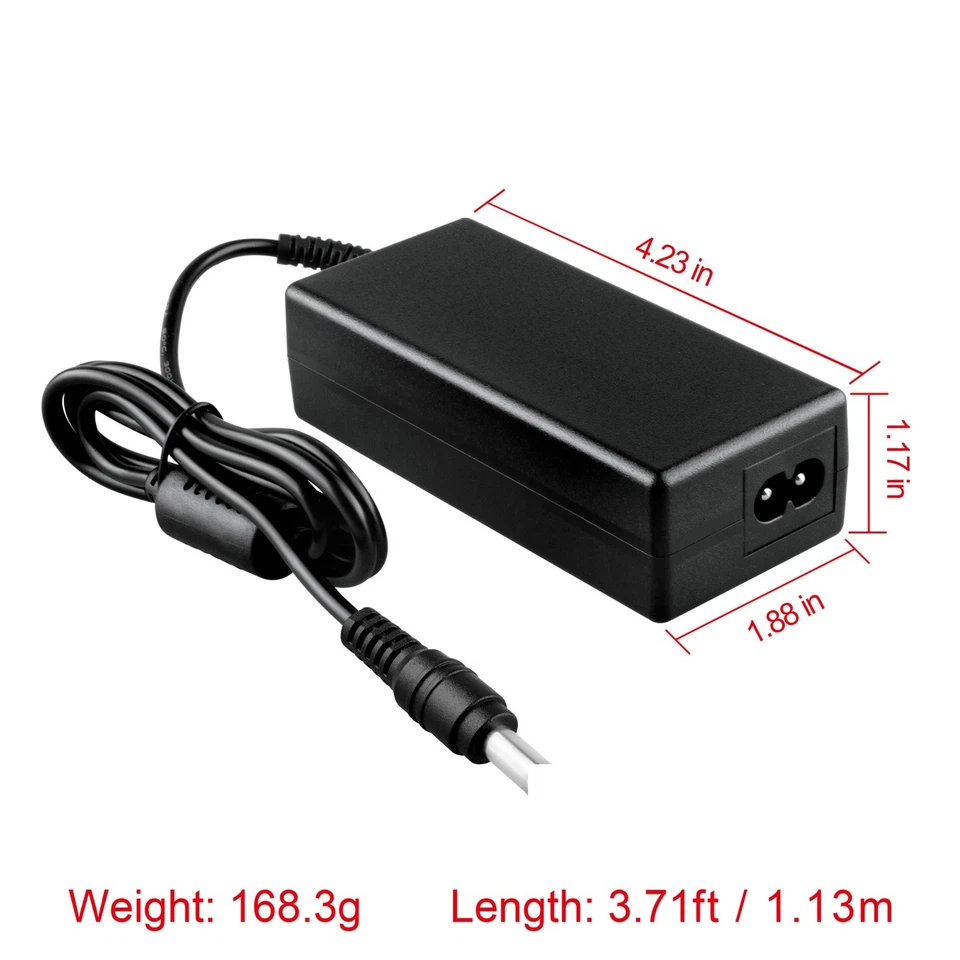 AC Adapter For Lorex 4K 8ch NVR 1HDD 8PoE 60Hz Model No N841A8-Z DC Power Supply - Image 3 of 4
