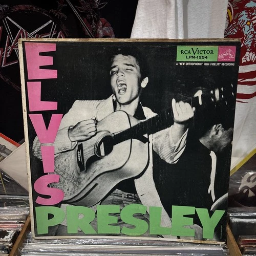 Elvis Presley - Rock n Roll - Vinyl Album CANADA Press 1956 Mono HMV LPM 1254