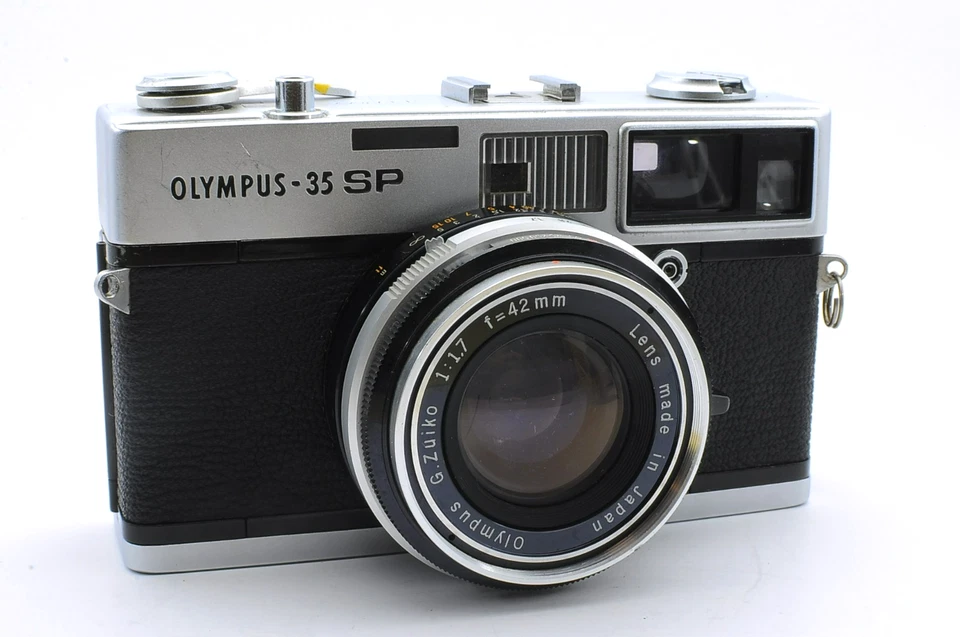 [CASI COMO NUEVO] Olympus 35 SP telémetro 42 mm f1,7 lente 35 mm cámara fotográfica de JAPÓN Foto 2 de 4