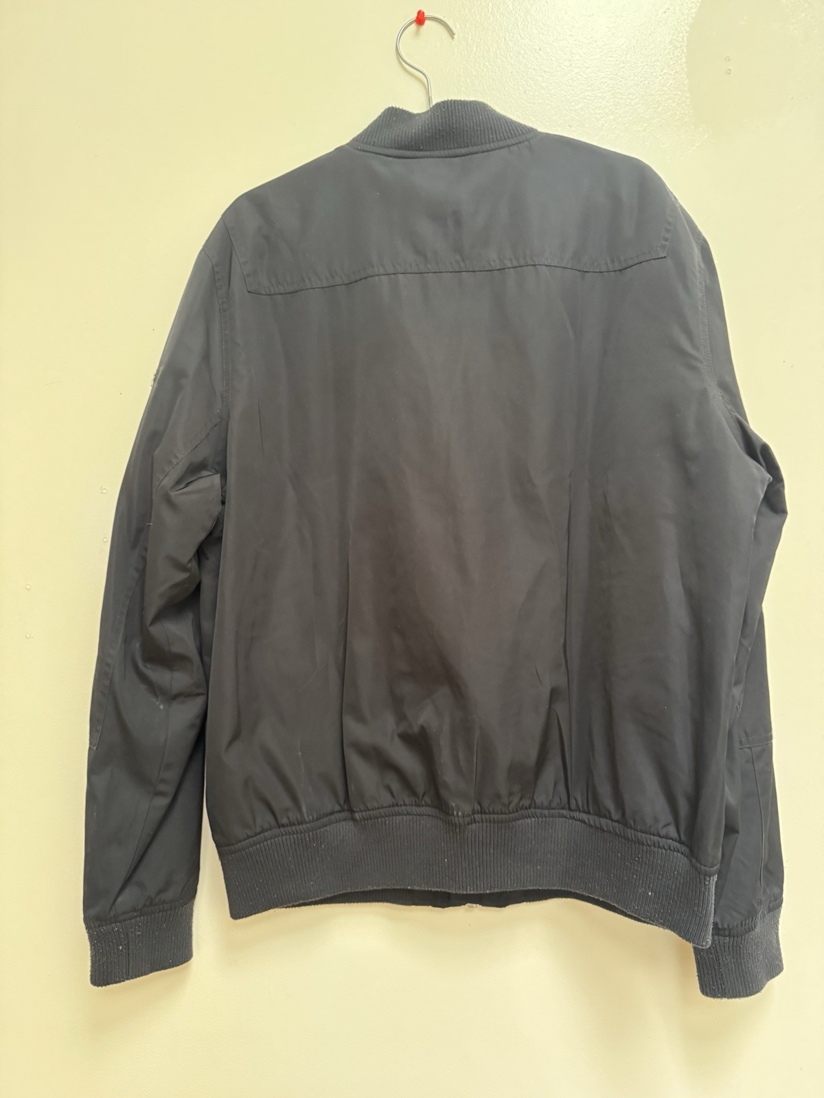 TOPMAN Bomber Jacket Lightweight Black Large - image 4