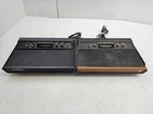 Vintage Lot of 2 Atari 2600 Consoles Tested & Working Consoles Only
