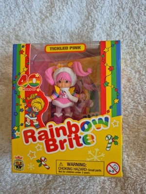 TICKLES PINK 40 Years of  Rainbow Brite  2.5'' NEW Figure  