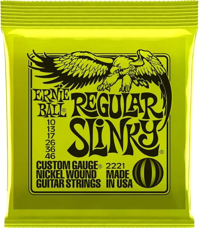 12 Pack Ernie Ball 2221 Nickel Regular Slinky Electric Guitar Strings - Image 2 of 2