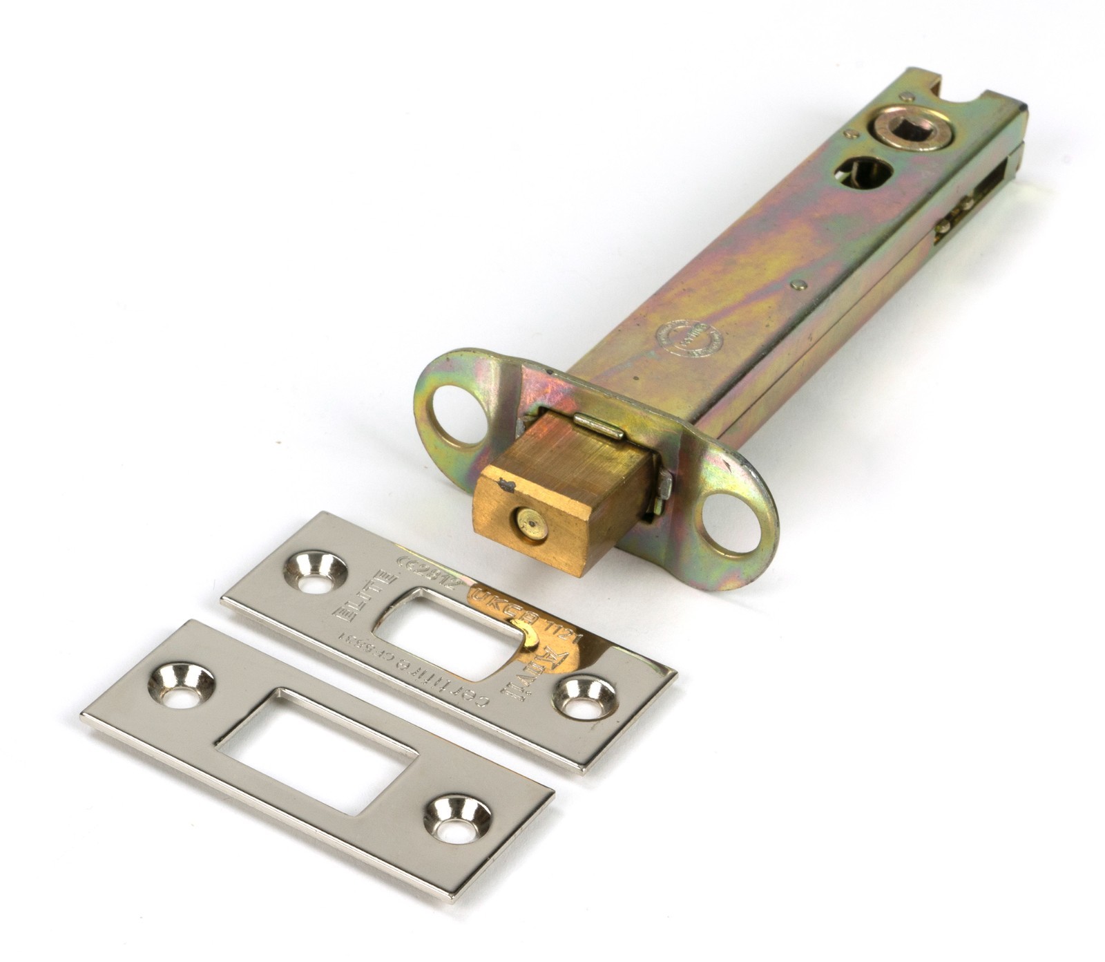 From The Anvil 51710 Polished Nickel 5"" Heavy Duty Tubular Deadbolt