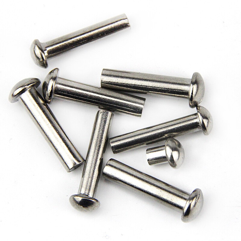M8 Stainless steel semi-round head rivets solid percussion rivet GB867 ...