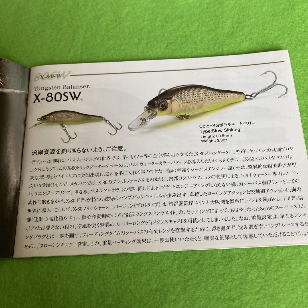 ルアー・フライ SALT-WATER by Mega bass 2002 SPECIAL ルアー・フライ SALT-WATER by Mega bass 2002 SPECIAL Salt