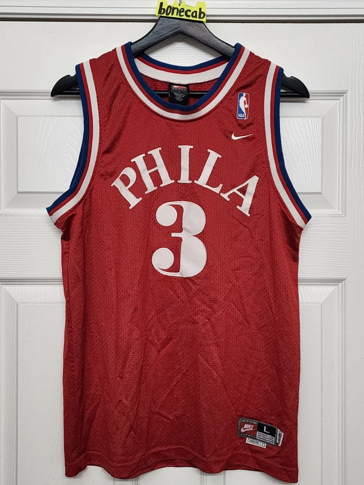 Camiseta Philadelphia 76ers Grande JOUTH Allen Iverson Nike Rewind Vintage Sixers 3 Foto 2 de 4