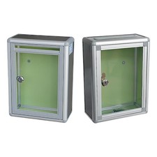 Suggestion Box with Lock Multifuctional Clear Wall Mounted Money Box Donation