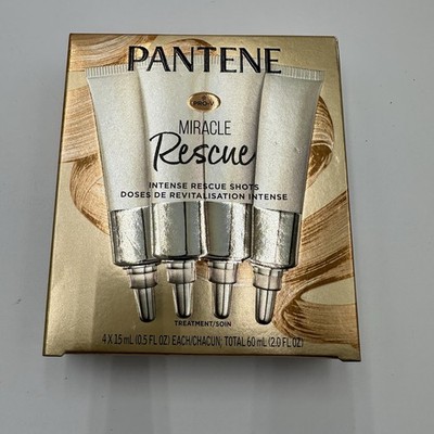 pantene miracle rescue Intense Rescue Shots Pack Of 4 New H4