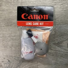 Canon Lens Care Kit Camera Care Cleaning Brush Cleaner Solution Microfiber Cloth