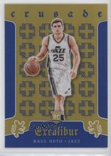 2015-16 Panini Excalibur Crusade Blue /199 Raul Neto #99 0af
