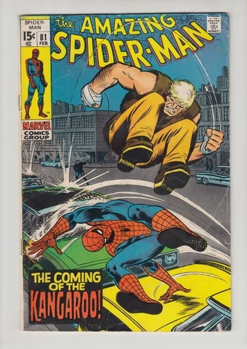 AMAZING SPIDER-MAN #81 VG- 3.5 MARVEL COMICS 1970