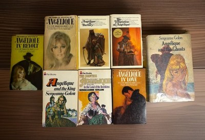 Angelique A Set By Sergeanne Colon Vintage French Romance Novels