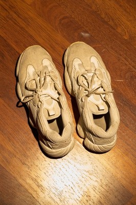 Adidas Yeezy 500 Mens Size 10.5 Desert Sand Beige Suede